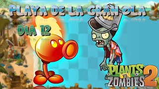 Día 12 |Plantas vs. Zombies 2| Playa de la Gran Ola!