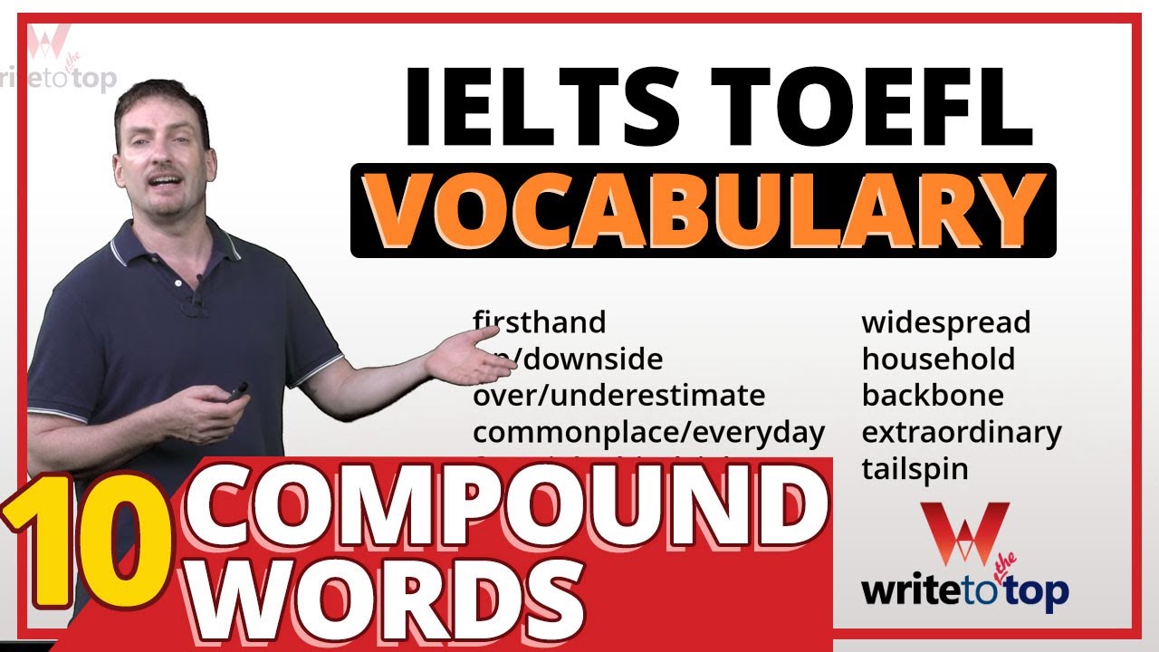 IELTS / TOEFL Vocabulary: 10 Compound Words (closed)