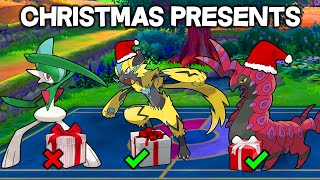 We Give Christmas Presents to Random Pokemon...Then we Fight!