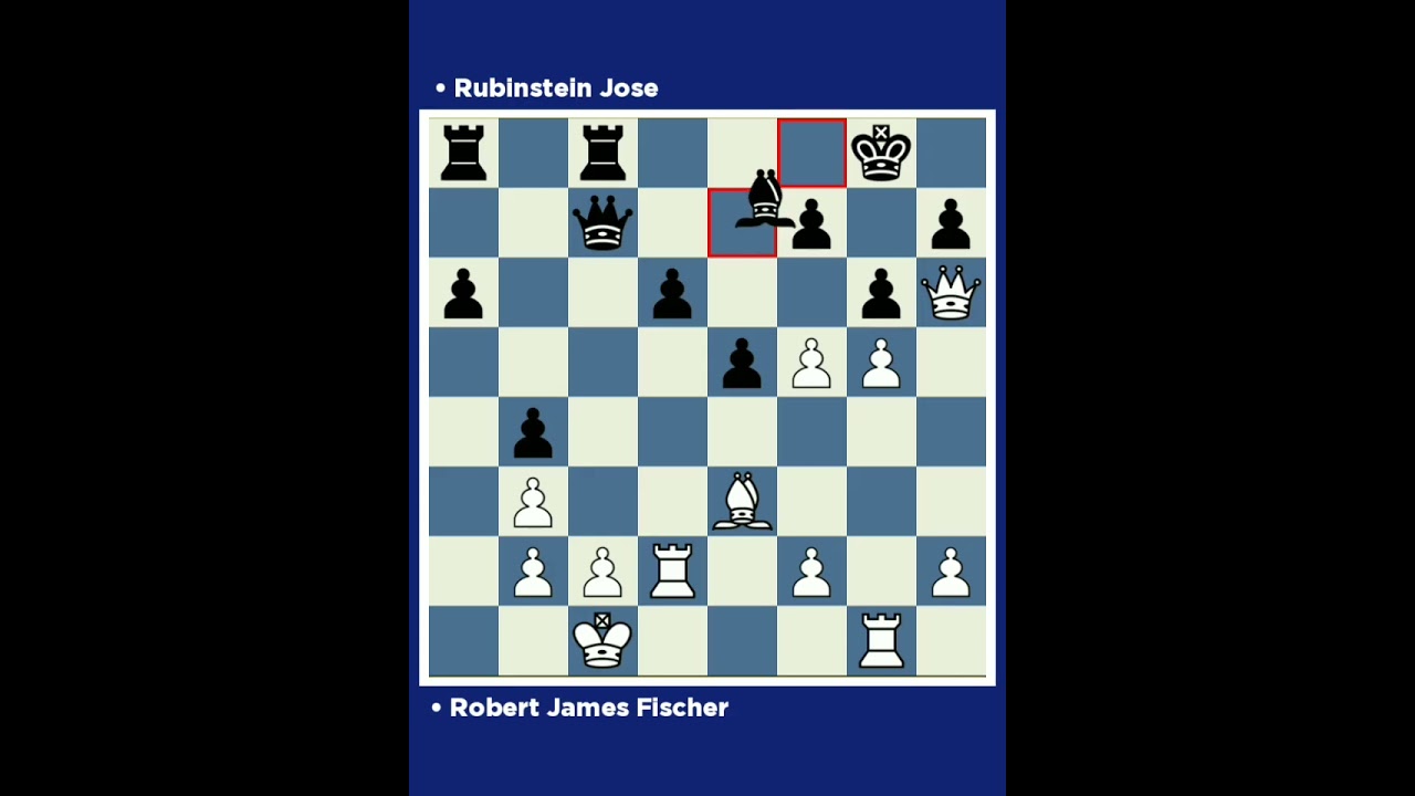 Robert James Fischer vs Rubinstein Jose □ Simultan 1971, Buenos Aires (Argentina).