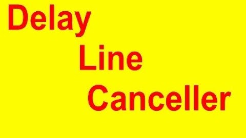 What is Delay Line Canceller? #electronics #electrical #dlc