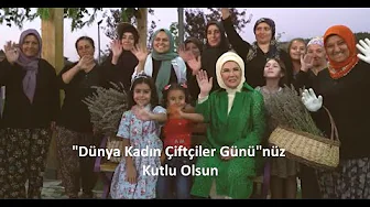 Emine Erdoğan's #InternationalWomenFarmersDay post