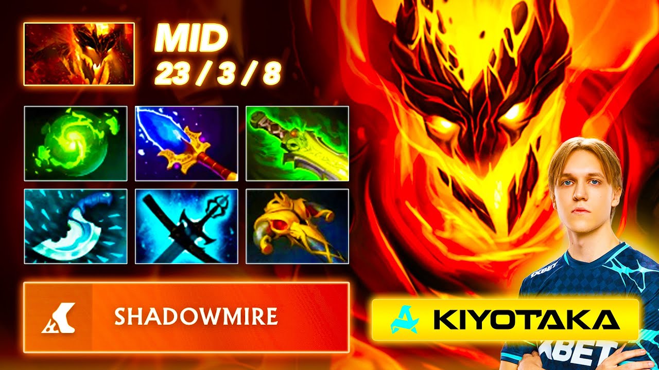 [7.39c] Kiyotaka SHADOW FIEND Mid | Full Gameplay Dota Class