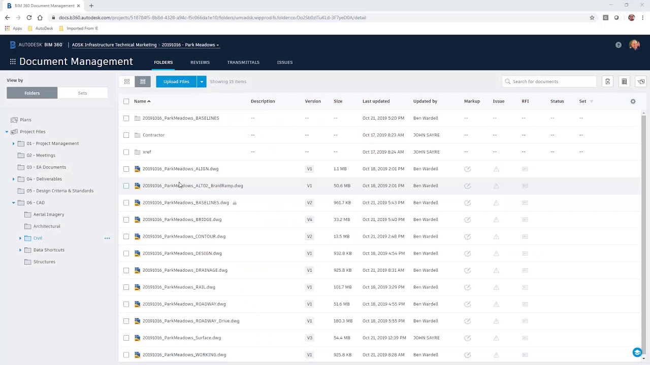 BIM 360 Design: Civil 3D - Getting Started 03 XREFs - YouTube