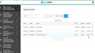 Cara Semak Invois Yang Telah Dibatalkan