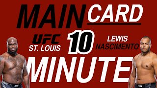 Best UFC St. Louis Bets | 10 Min Full Card Breakdown | Lewis vs. Nascimento | UFC on ESPN 56