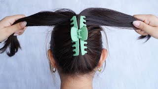 Latest Hairstyle For Ladies 2023 - Easy Bun Hairstyle With Claw Clip | Juda Hairstyle For Summer