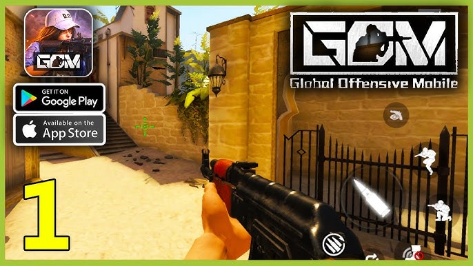 Lançado oficialmente GLOBAL OFFENSIVE MOBILE para android (exatamente  igual o CS:GO) 