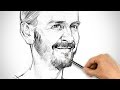 How to Draw a Self Portrait (SEXY BOI STYLE)