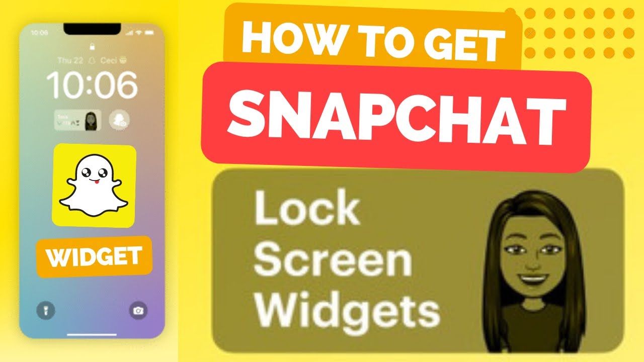 How to Add Snapchat As a Widget Ios 16  