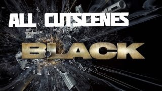Black Game ALL CUTSCENES (HD)