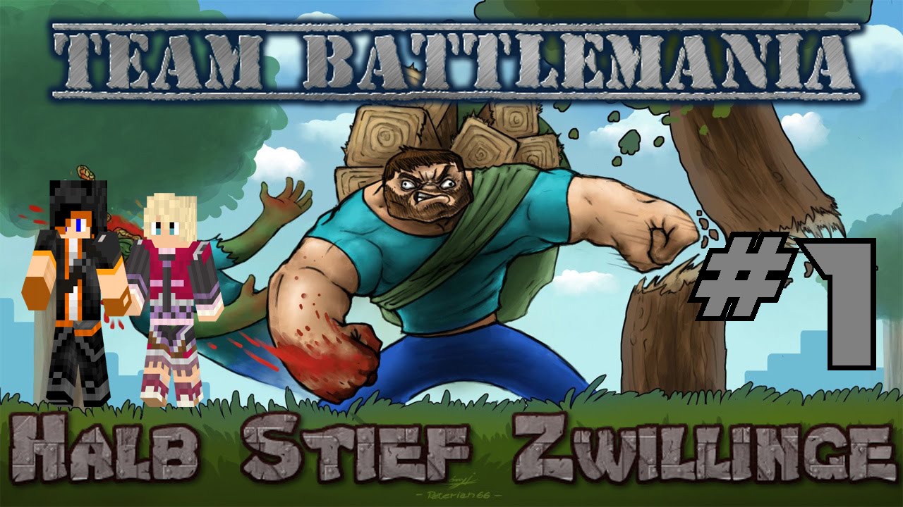 Team BattleMania [Halb Stief Zwillinge] | TAG 1 | Minecraft | Deutsch ...
