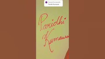 #comment your name #calligraphy #handwriting #subscribe #handmade #handwritten #signature