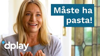 Den stora hälsoresan | Martina Haag fuskar lite med kosten när hon är i Italien | discovery  Sverige