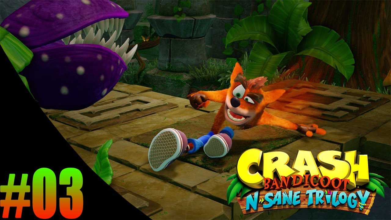 Crash Bandicoot N.Sane Trilogy 3 Sufoco pra um BÔNUS FÁCIL YouTube