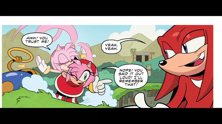 Sonic the Hedgehog (IDW COMICS)- Issue 62 "MISADVENTURES ARC!" (Mimic and Clutch RETURN!)