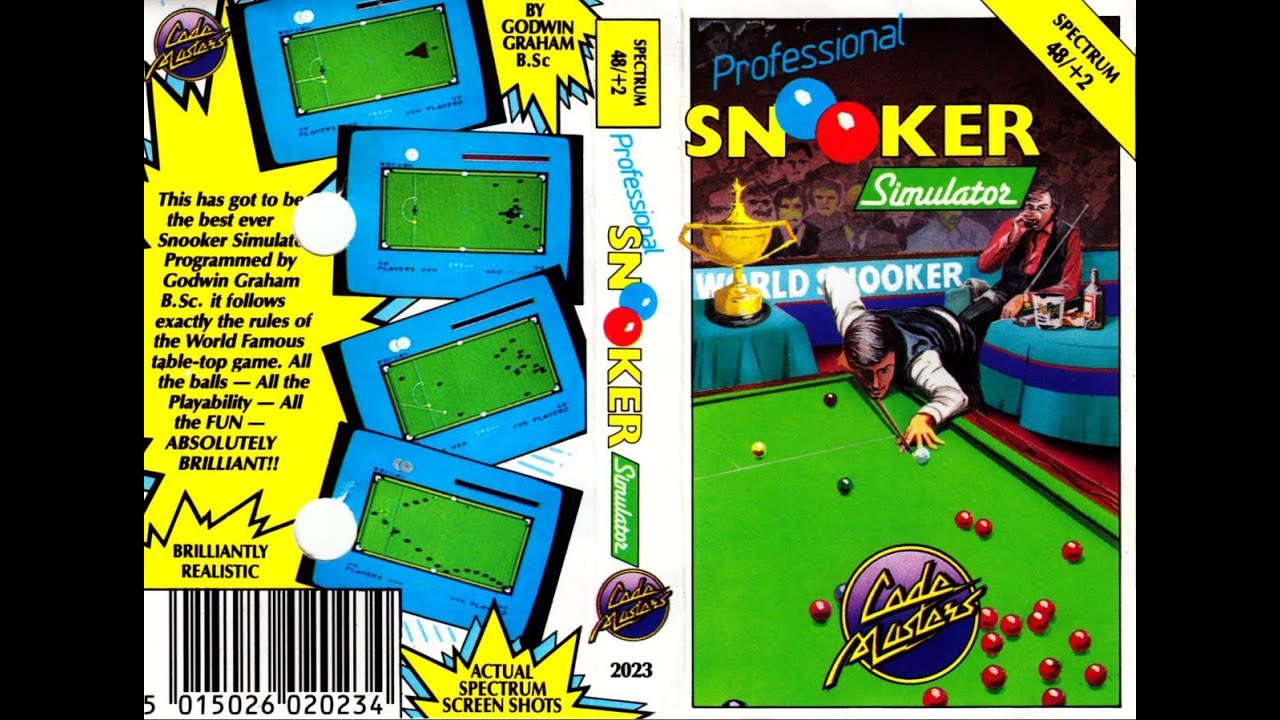 Code Masters Speccy Series 02: Professional Snooker Simulator (ZX