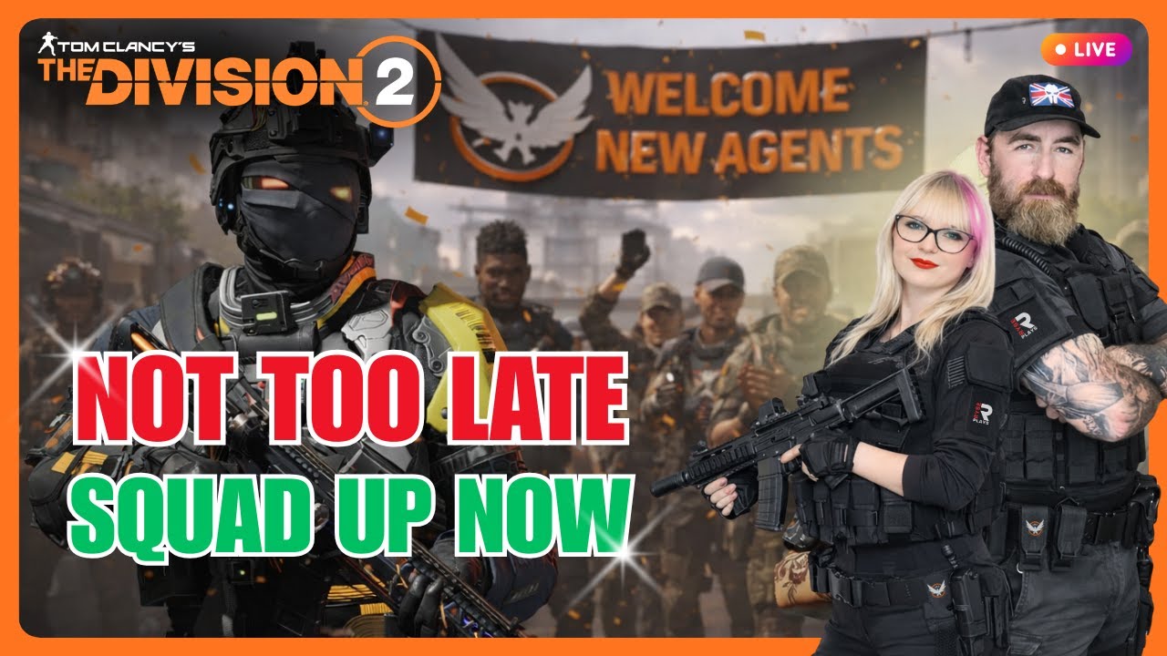 🔴 LIVE | Division 2 Is BOOMING — Not Too Late to Squad Up - YouTube