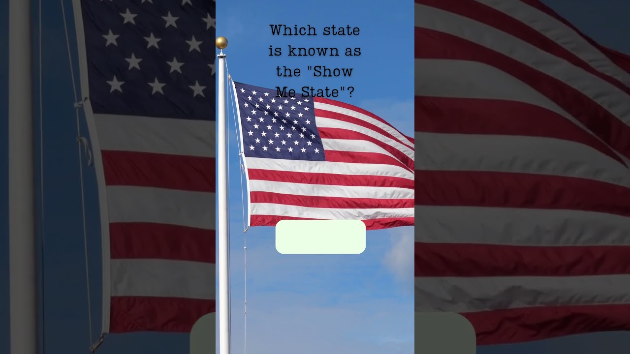 Which State Is Known As The Show Me State YouTube Which State Is Known As The Show Me State YouTube