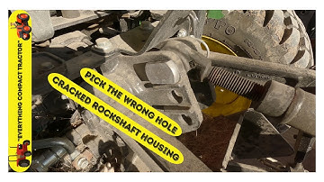 Top Link Holes Explained! | Avoid Breaking Your Tractor’s Rockshaft Housing (3-Point Hitch Tips)