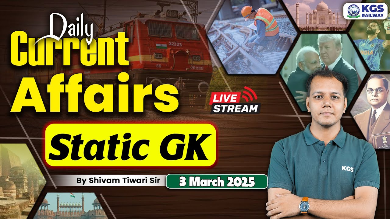03 March 2025 Current Affairs Static GK | Static GK | Current Affair by ...