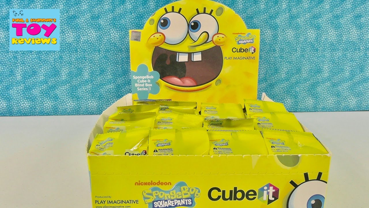 SpongeBob Cube It Blind Box Series 01 - Box of 20