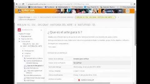 Tutorial cómo subir una tarea en Moodle Preparatoria