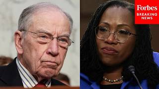 Grassley Roasts KBJ For Not Being Answer What A Woman Is In Defense Of Trump-Backed Nominees