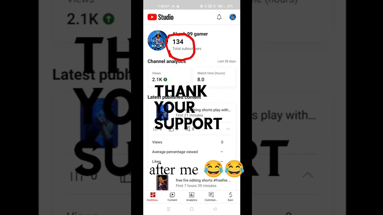 Thank you for your support my all family ,      subscriber and complete next goal 1000 subscriber's