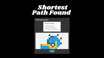 A Pathfinding Visualizer in React | Watch the Algorithm Find the Shortest Path!