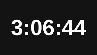 3 Hour 15 Minute Timer | 195 Minute Countdown Timer
