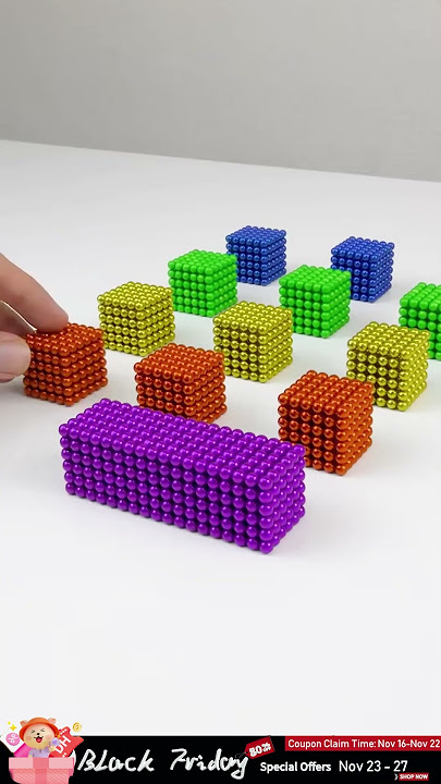 🧲✨Endless Fun with Magnetic Bead Stress Relief Toy!