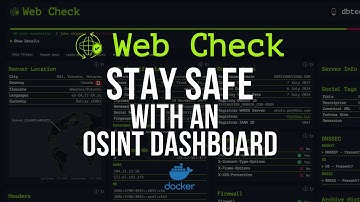 Web Check - An OSINT Tool to Reveal Potential Website Threats