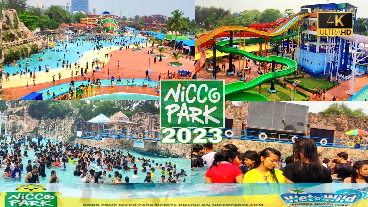 Nicco park Kolkata 2023 [4k 60fps] nicco water park nicco park
