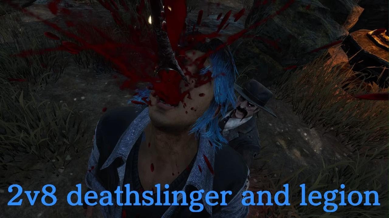 Dead by Daylight 2v8 killers deathslinger and legion - YouTube