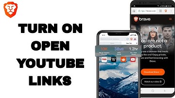 How To Turn On Open Youtube Links On Brave Private Web Browser App