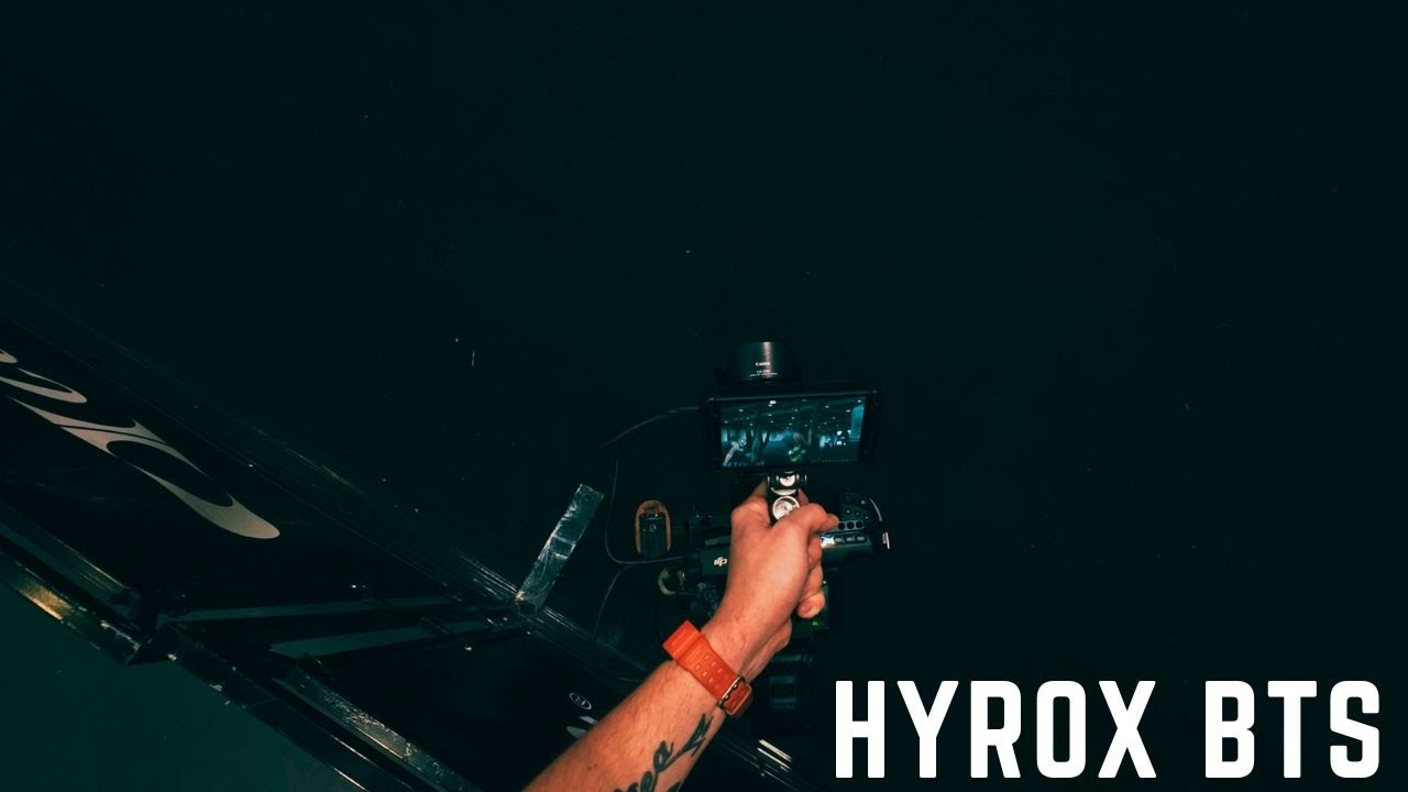 London Hyrox - Behind the scenes.