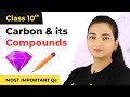 Carbon and Its Compounds Important Questions 2021 |Carbon and Its Compounds Most Important Questions