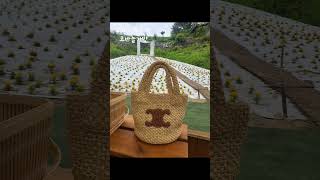 세상이쁜 코바늘 라피아가방 만들기 #crochet #코바늘가방뜨기 #코바늘가방 #뜨개가방