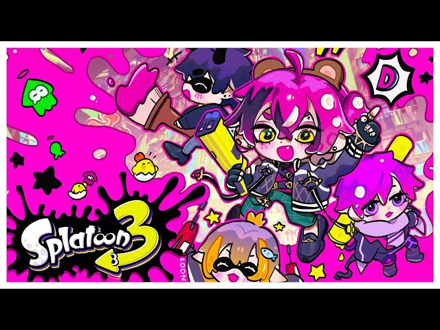 SPLAT SPLAT SPLATOON 3! (Collab w/ Ren, Petra, Uki!)【NIJISANJI EN | Doppio Dropscythe】のサムネイル