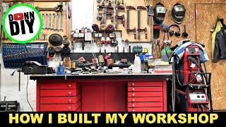 How I Built My Workshop  START to FINISH