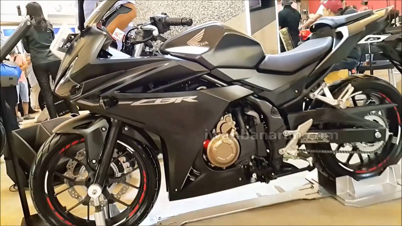 Honda CBR500R black matte 2022 HD YouTube