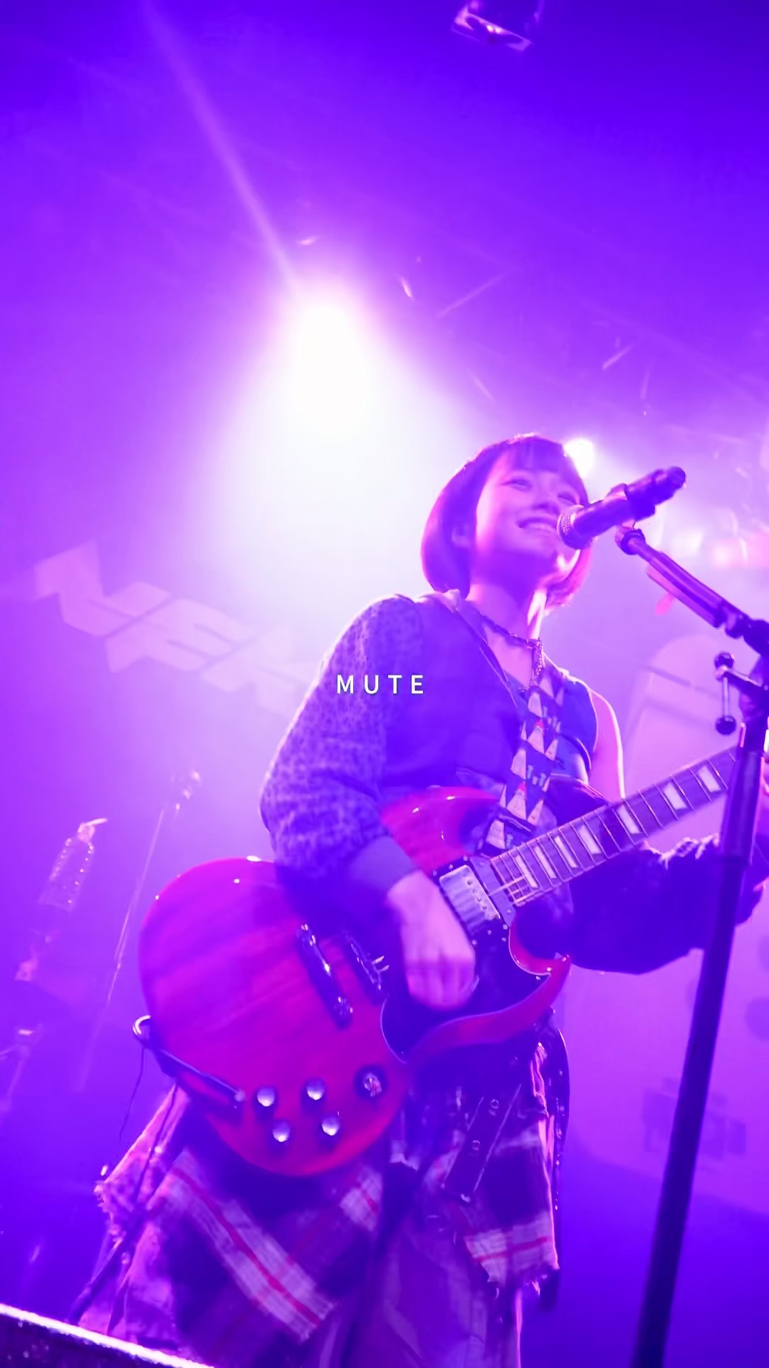 On stage media image