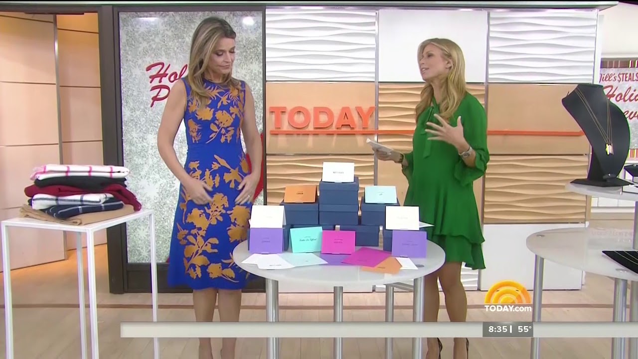 Statement Stationery featured on NBC Today Show perfect for holiday gift giving YouTube