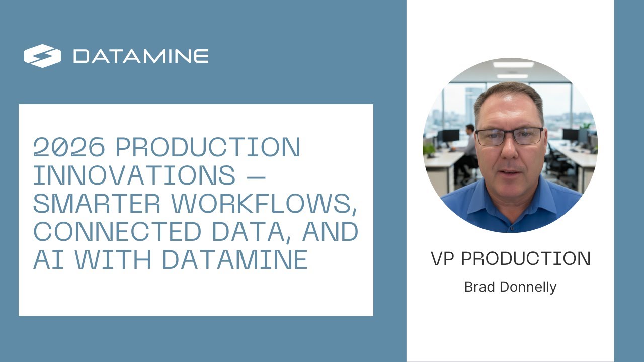 2026 Production innovations – Smarter workflows, connected data, and AI ...