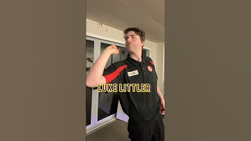 Average Players Vs Luke Littler… #darts #pdc #180 #worldchamps