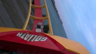 LA RONDE MONTREAL ROLLER COASTER HD 1080p 3