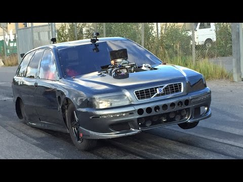 INSANE Ride - Nitrous Big Block Volvo!