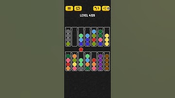 Ball Sort Puzzle Level 4129