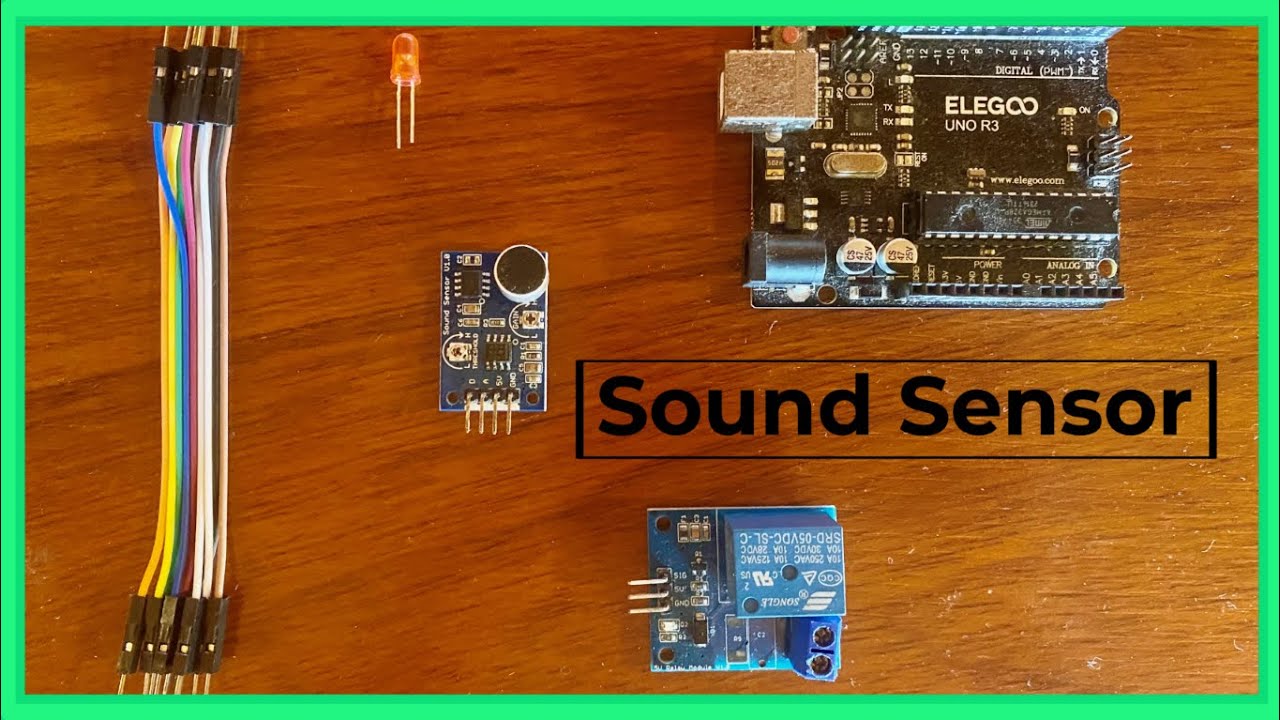 How to use a Sound Sensor | Tutorial for beginners - YouTube